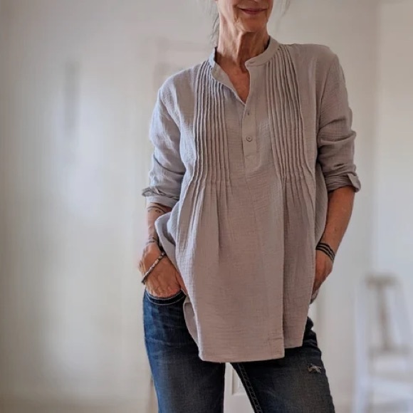 BNWT Calypso St. Barth Blouse with Pockets. - Picture 10 of 10